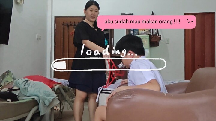 Cara ibu menyuruh anaknya makan