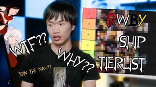 Crumbling Cube's RWBY Ship Tier List