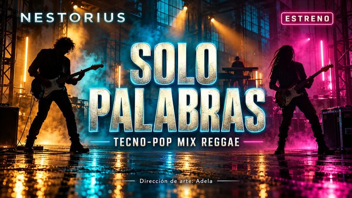 SOLO PALABRAS - Tecno-Pop mix Reggae - NESTORIUS