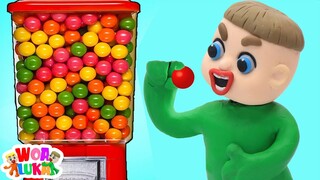 Máy Bán Kẹo Khổng Lồ ❤️ Luka Con Nhà Giàu Đi Mua Kẹo ❤️ Tập 473 Hoạt hình Vui Nhộn Cho Trẻ Em