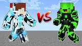 Hi-Tech JJ Maizen VS Metal Mikey Maizen in Minecraft
