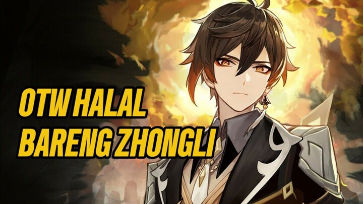 OTW HALAL Bareng Zhongli ‼️ MMD DANCE