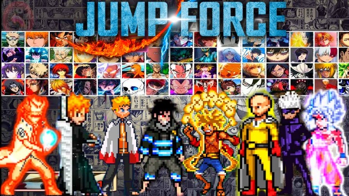 DOWNLOAD JUMP FORCE MUGEN ANDROID APK 2022 | OFFLINE TERBARU LANCAR DI RAM 2GB (800MB)