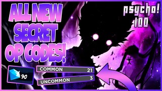 ALL 9 *NEW* CODES IN PSYCHO 100: INFINITY (ROBLOX) [MARCH-16-2021]