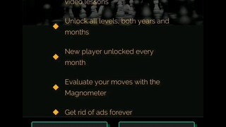 Play Magnus (Android Games) - Magnus Carlsen 26 years lose while P1 wins. Brilliancy.