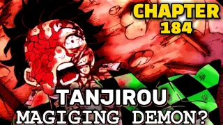 MAGIGING DEMONYO SI TANJIROU? Demon Slayer Sunrise Countdown Arc Chapter 184