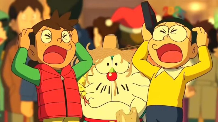 Doraemon: What happened when Nobita and Doraemon went to Spain for New Year's Eve?