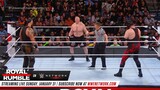 Lesnar vs Strowman vs Kane