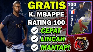 GRATIS K. MBAPPE RATING 100 !! AKU DUETIN DENGAN MESSI 100 DAN NEYMAR 100 !! LAWAN AUTO EMOSI !!