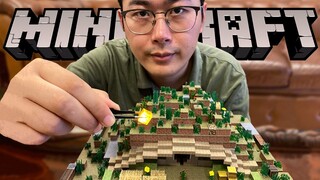 Tự làm hang người Hobbit Minecraft