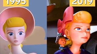 24 năm rồi! Hoạt hình Pixar đã tiến hóa như thế nào? | Từ "Câu chuyện đồ chơi" đến "Câu chuyện đồ ch