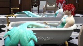 【The Sims 4/JOJO】Selling Yuqiang and Mermaid Huajingyuan