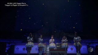 Poppin'Party - 前へススメ with acapella version + Animation[BanG Dream 10th live Hoppin'☆Poppin'☆Dreamin]