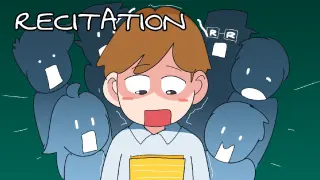 Recitation sa Math!😩 | Jed Animation Story