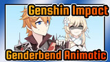 [Genshin Impact Animatic] Teyvat Boy Band, Transform!