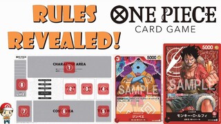 One Piece TCG Rules Revealed! How to Play! (One Piece TCG News)