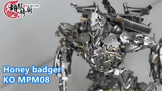 honey badger KO MPM08 NOT MEGATRON 高仿精涂 威震天  胡服骑射的玩具开箱