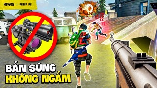 Chỉ dùng súng không bật ngắm sinh tồn săn Booyah có thực sự khó? | HEAVY Free Fire