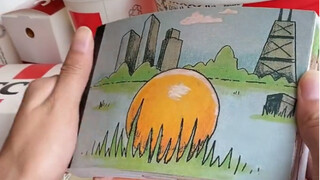 كذبتُ عليها وقلتُ إنها هدية صغيرة من وجبة كنتاكي. ظننتُها مجرد قصة مصورة عادية، لكنني لم أتوقع ذلك ف