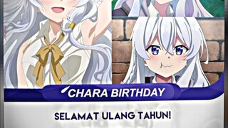 elaina ultah🥳 telat dikit ga ngaruh 🗿