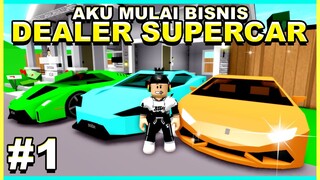 Aku Memulai DEALER MOBIL SUPERCAR di Brookhaven! | PART 1 (Roblox Brookhaven 🏡RP)