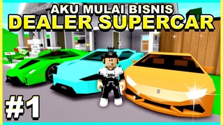 Aku Memulai DEALER MOBIL SUPERCAR di Brookhaven! | PART 1 (Roblox Brookhaven 🏡RP)