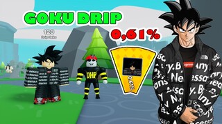 Roblox - May Mắn Spin 5 Phát Ra Goku Drip 0,61% Siêu Ngầu - Anime Fighters Simulator