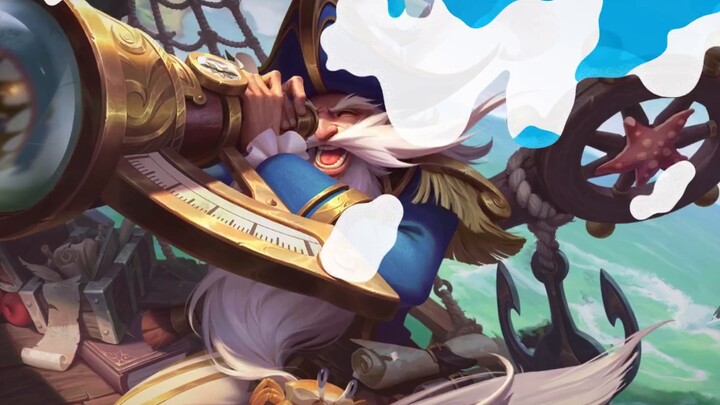 Preview of Lao Fu Zi’s new level 80 skin [Sailing Adventure] in the battle pass, the ultimate move h