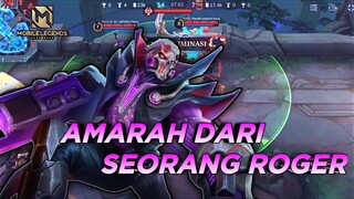 TIADA HALANGAN BAGI ROGER, TURET JUGA DI TEROBOS ! - MLBB