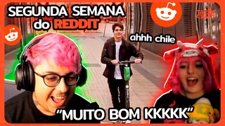 MINE e CRAFT reagindo a SEGUNDA SEMANA do REDDIT!!