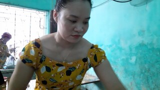 Biển nhà quê. Lần đầu tiên đi ăn bánh cuốn chả ở thị trấn quế