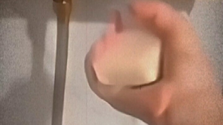 The joy of picking up soap