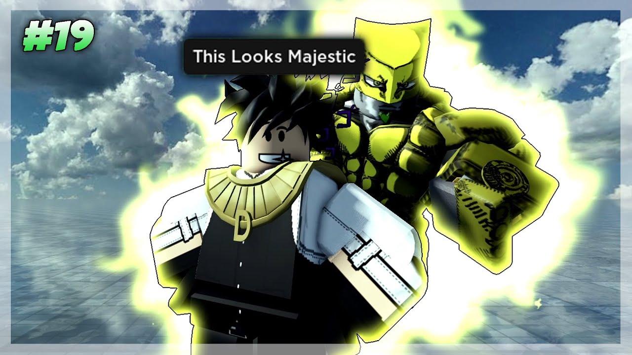 This Roblox JoJo Game is YBA AND AUT Combined.. 