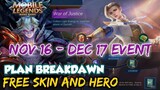 DYRROTH SCALEBORE FREE SKIN EVENT AND HOW TO GET NEW HERO SILVANNA | PLAN BREAK DAWN DETAILS | MLBB