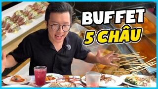 Ăn Sạch Từ Châu Âu Đến Châu Á Với Buffet D'Maris Tại Cantavil | Warzone Vlog