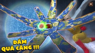 CHO SAITAMA ĐẤM THỦNG LÕI TRÁI ĐẤT BIẾN DỊ !!! (Pobbrose Thánh phá hoại) | Solar smash ✔