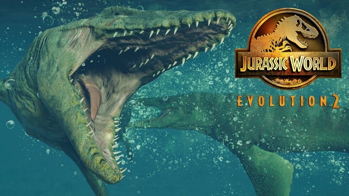 All Marine Reptiles Battle Royale - Jurassic World Evolution 2 (4K 60FPS)