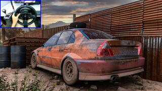 Rebuilding a Mitsubishi Lancer Evo 6 - Forza Horizon 5 | Thrustmaster T300RS Gameplay