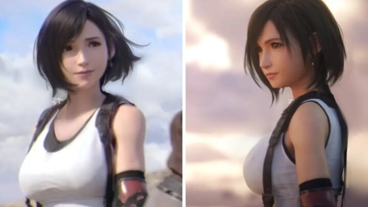 Demonstrasi MOD rambut pendek Tifa Final Fantasy 7 Remake