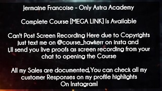 Jermaine Francoise  course - Only Astra Academy download