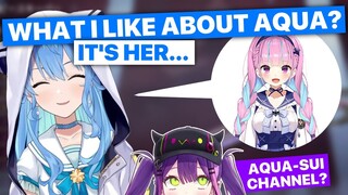 Startend: What Suisei Likes About Aqua (Aqua, Suisei & Towa / Hololive) [Eng Sub]