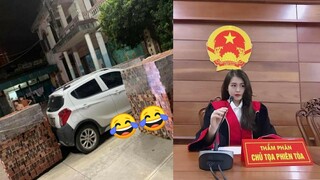Ô tô đỗ trong sân bóng chuyền ở Bắc Ninh được người cho bài tập thể dục - Top comment.