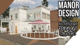 LifeAfter: Manor Design NO FORMULA/EXCLUSIVE Structures | Tutorial + Blueprint
