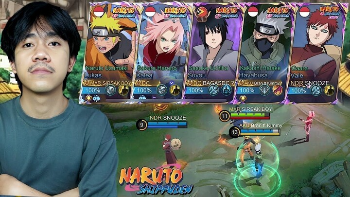 META FULL SKIN NARUTO MENGAMUK DI LAND OF DAWN HP AUTO MELEDAK - Mobile legends
