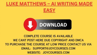 Luke Matthews – AI Writing Made Easy