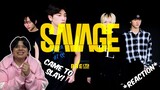 (OMG!!) BAE173 (비에이이173) - aespa (에스파) 'Savage' Dance Cover - REACTION