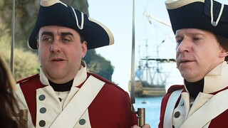 士兵与海盗中的“卧龙凤雏”组合，简直差点盖过杰克船长的笑点。