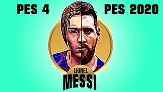 LIONEL MESSI evolution [PES 4 - PES 2020]