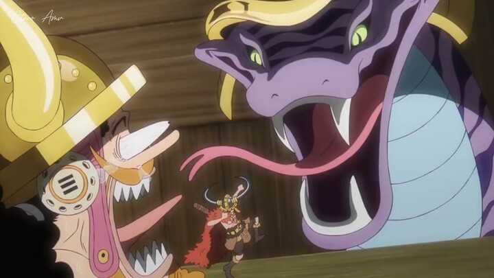 momen usopp ketemu ular
