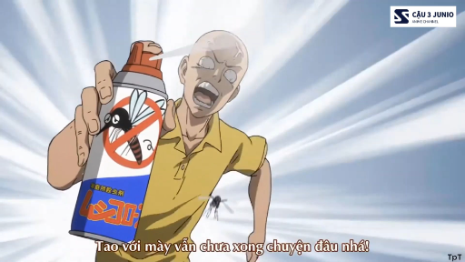 Cậu 3 Junio - one puch man - saitama đập muỗi #anime #schooltime